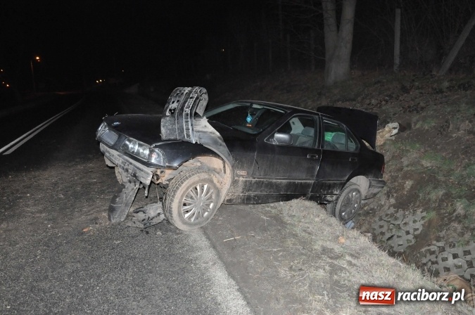 Zdjęcie w galerii na portalu naszraciborz.pl: Rozbił BMW w Brzeziu. Nie miał nigdy prawa jazdy! wiadomości z regionu
