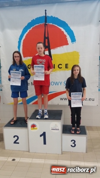 Zdjęcie w galerii na portalu naszraciborz.pl: Pływanie. III runda ligi 12-latków. Dobre starty raciborzan wiadomości z regionu