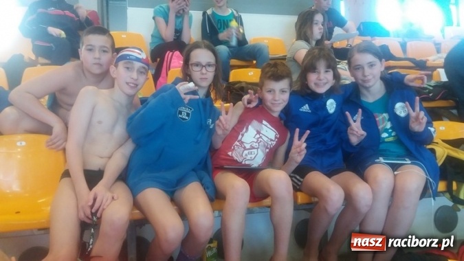 Zdjęcie w galerii na portalu naszraciborz.pl: Pływanie. III runda ligi 12-latków. Dobre starty raciborzan wiadomości z regionu