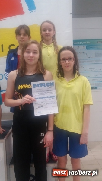 Zdjęcie w galerii na portalu naszraciborz.pl: Pływanie. III runda ligi 12-latków. Dobre starty raciborzan wiadomości z regionu
