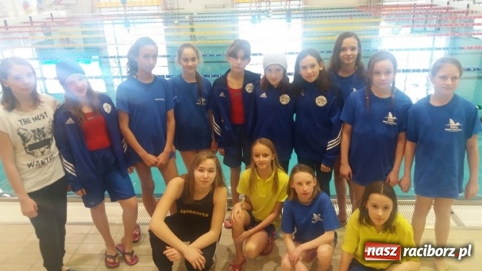 Zdjęcie w galerii na portalu naszraciborz.pl: Pływanie. III runda ligi 12-latków. Dobre starty raciborzan wiadomości z regionu