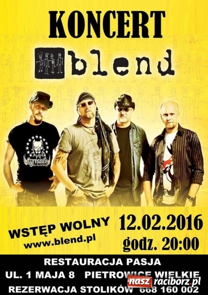 Zdjęcie w galerii na portalu naszraciborz.pl: Koncert zespołu Blend w Pasji w Pietrowicach Wielkich wiadomości z regionu
