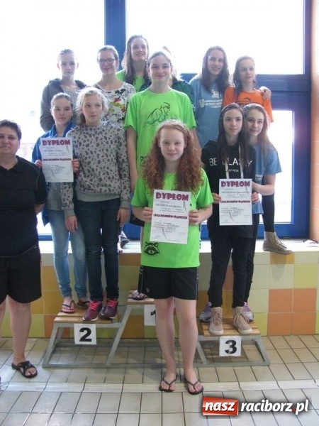 Zdjęcie w galerii na portalu naszraciborz.pl: Pływanie. Dobre starty w lidze  wiadomości z regionu