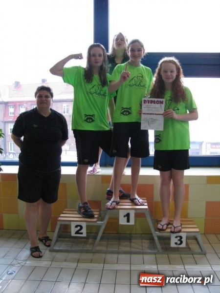 Zdjęcie w galerii na portalu naszraciborz.pl: Pływanie. Dobre starty w lidze  wiadomości z regionu