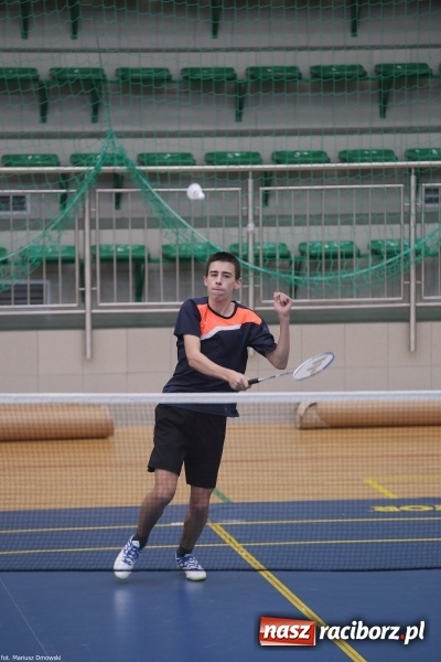 Zdjęcie w galerii na portalu naszraciborz.pl: II Turniej Badmintona Szkół Ponadgimnazjalnych - pierwsze miejsca zagarnięte przez ZSOMS wiadomości z regionu