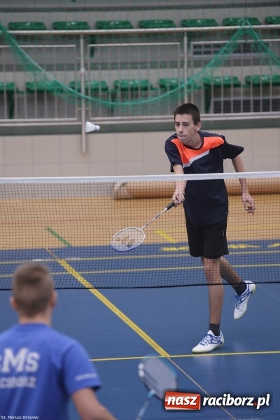 Zdjęcie w galerii na portalu naszraciborz.pl: II Turniej Badmintona Szkół Ponadgimnazjalnych - pierwsze miejsca zagarnięte przez ZSOMS wiadomości z regionu