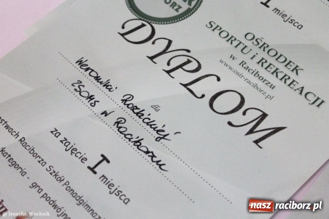 Zdjęcie w galerii na portalu naszraciborz.pl: II Turniej Badmintona Szkół Ponadgimnazjalnych - pierwsze miejsca zagarnięte przez ZSOMS wiadomości z regionu