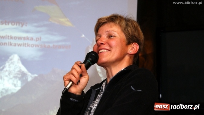 Zdjęcie w galerii na portalu naszraciborz.pl: Sukces jest jak góra lodowa - zdobywczyni Korony Ziemi w bibliotece wiadomości z regionu