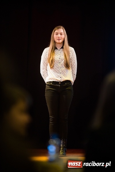 Zdjęcie w galerii na portalu naszraciborz.pl: 25. Powiatowy Konkurs Recytatorski Tw&oacute;rczości Adama Mickiewicza i Josepha von Eichendorffa wiadomości z regionu