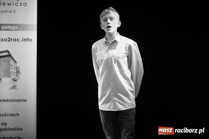 Zdjęcie w galerii na portalu naszraciborz.pl: 25. Powiatowy Konkurs Recytatorski Tw&oacute;rczości Adama Mickiewicza i Josepha von Eichendorffa wiadomości z regionu