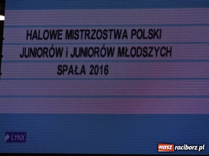 Zdjęcie w galerii na portalu naszraciborz.pl: Halowe Mistrzostwa Polski Juniorów i Juniorów Młodszych w Lekkiej Atletyce z udziałem zawodników MKS-SMS Victoria Racibórz wiadomości z regionu