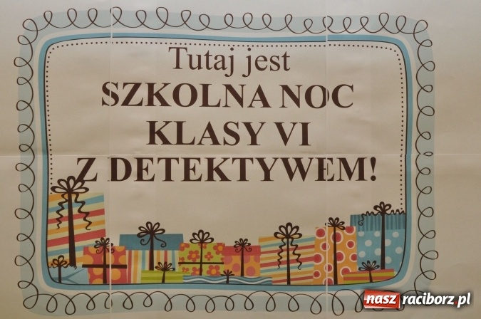 Zdjęcie w galerii na portalu naszraciborz.pl: Nocne zajęcia detektywistyczne na rozpoczęcie ferii w Szkole Podstawowej nr 3 wiadomości z regionu