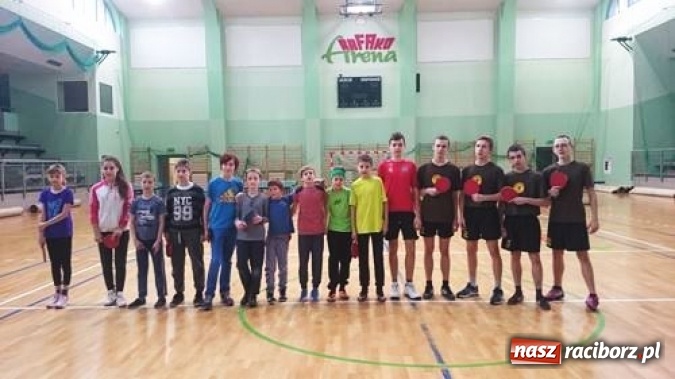 Zdjęcie w galerii na portalu naszraciborz.pl: Zima w Mieście - w Arenie Rafako odbył się turniej tenisa stołowego wiadomości z regionu