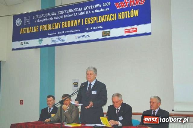 Zdjęcie w galerii na portalu naszraciborz.pl: Konferencja z okazji 60-lecia RAFAKO wiadomości z regionu