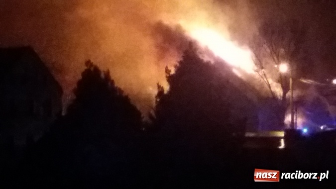 Zdjęcie w galerii na portalu naszraciborz.pl: Te filmiki robią wrażenie! Początkowa faza ogromnego pożaru w Raciborzu-Miedoni! wiadomości z regionu