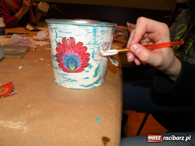 Zdjęcie w galerii na portalu naszraciborz.pl: Decoupage w RCK  wiadomości z regionu
