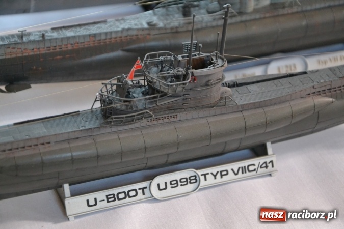 Zdjęcie w galerii na portalu naszraciborz.pl: Modele U-Bootów można już oglądać na Zamku Piastowskim wiadomości z regionu