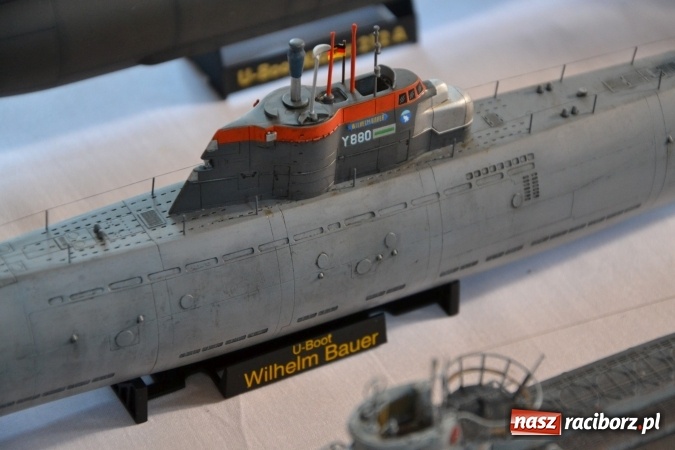 Zdjęcie w galerii na portalu naszraciborz.pl: Modele U-Bootów można już oglądać na Zamku Piastowskim wiadomości z regionu