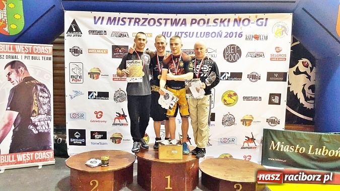 Zdjęcie w galerii na portalu naszraciborz.pl: Łamator Racibórz i Spartan Knurów na VI Mistrzostwach Polski No Gi Jiu Jitsu wiadomości z regionu