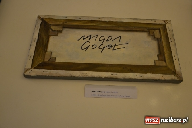 Zdjęcie w galerii na portalu naszraciborz.pl: Finisaż wystawy malarstwa Magdaleny Gogół na zamku wiadomości z regionu