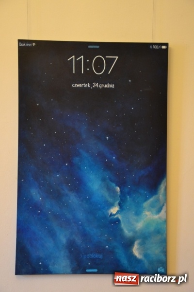 Zdjęcie w galerii na portalu naszraciborz.pl: Finisaż wystawy malarstwa Magdaleny Gogół na zamku wiadomości z regionu