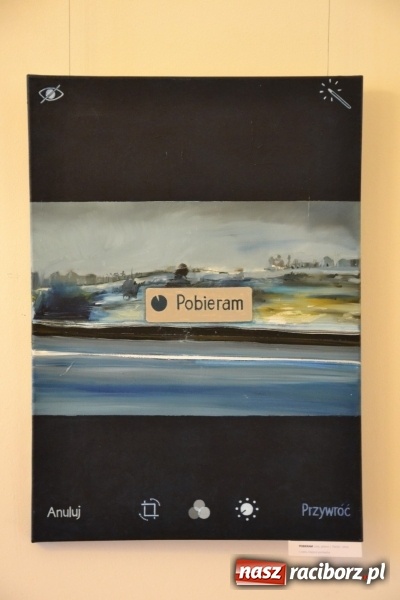 Zdjęcie w galerii na portalu naszraciborz.pl: Finisaż wystawy malarstwa Magdaleny Gogół na zamku wiadomości z regionu