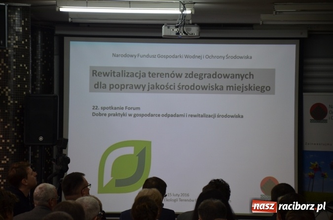 Zdjęcie w galerii na portalu naszraciborz.pl: Forum na temat rewitalizacji terenów zdegradowanych  wiadomości z regionu