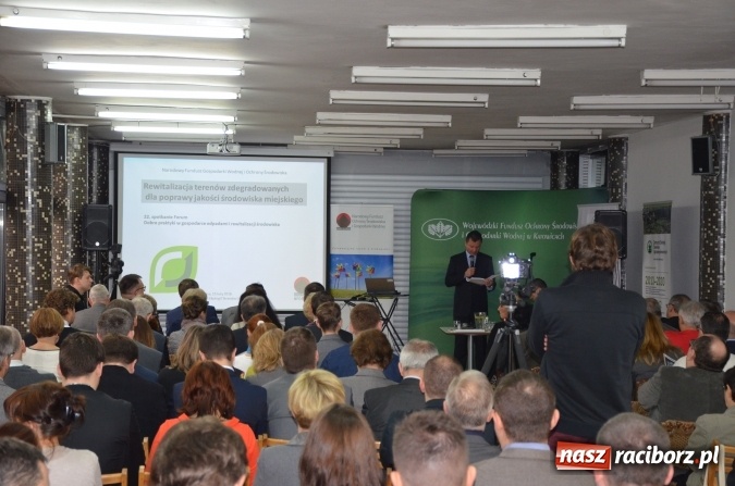 Zdjęcie w galerii na portalu naszraciborz.pl: Forum na temat rewitalizacji terenów zdegradowanych  wiadomości z regionu