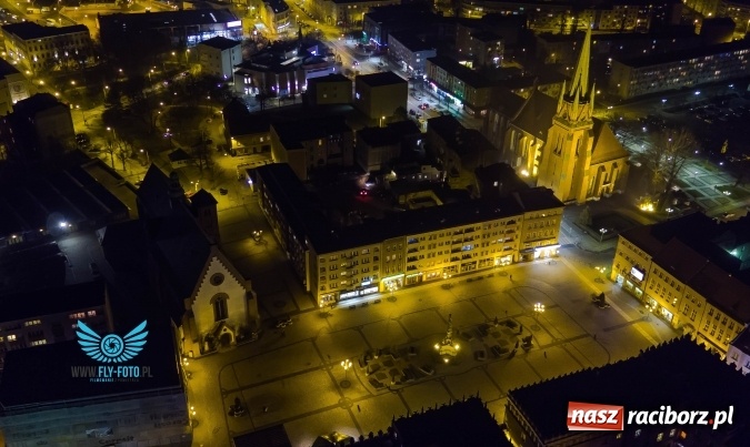 Zdjęcie w galerii na portalu naszraciborz.pl: Kilka nocnych ujęć Raciborza. Robią wrażenie wiadomości z regionu
