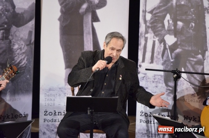 Zdjęcie w galerii na portalu naszraciborz.pl: Podziemna armia powraca - Jerzy Zelnik w Strzesze wiadomości z regionu