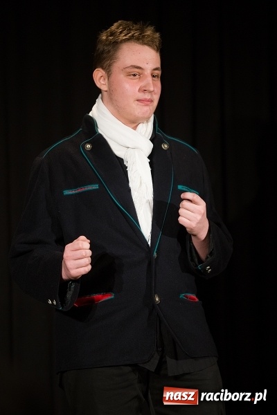 Zdjęcie w galerii na portalu naszraciborz.pl: Eliminacje powiatowe konkursu recytatorskiego Mały OKR wiadomości z regionu