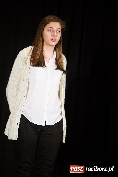 Zdjęcie w galerii na portalu naszraciborz.pl: Eliminacje powiatowe konkursu recytatorskiego Mały OKR wiadomości z regionu