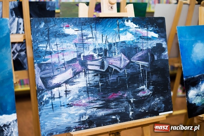 Zdjęcie w galerii na portalu naszraciborz.pl: Liceum Plastyczne i Kontrasty w Galerii Gawra wiadomości z regionu