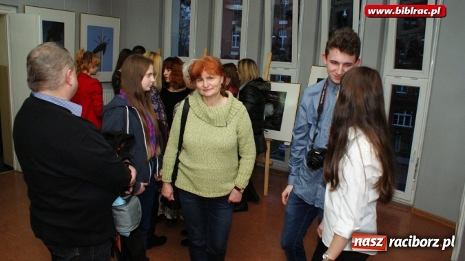Zdjęcie w galerii na portalu naszraciborz.pl: Liceum Plastyczne i Kontrasty w Galerii Gawra wiadomości z regionu