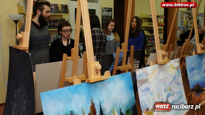 Zdjęcie w galerii na portalu naszraciborz.pl: Liceum Plastyczne i Kontrasty w Galerii Gawra wiadomości z regionu