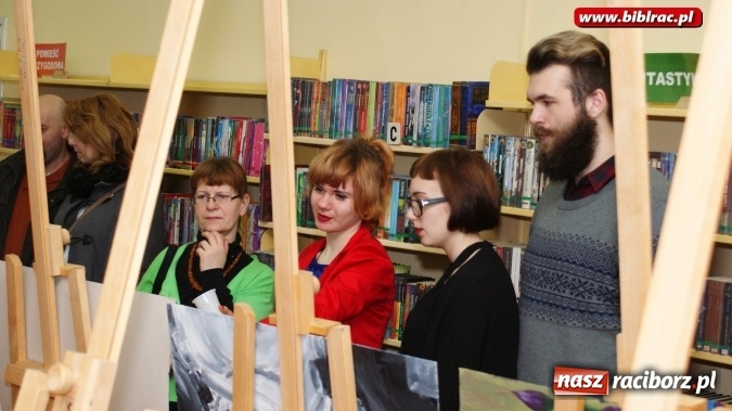 Zdjęcie w galerii na portalu naszraciborz.pl: Liceum Plastyczne i Kontrasty w Galerii Gawra wiadomości z regionu