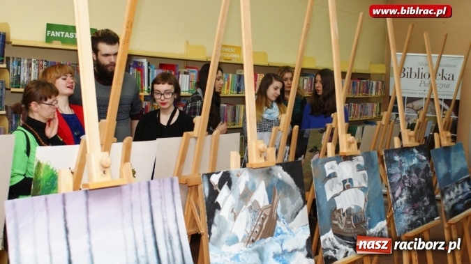 Zdjęcie w galerii na portalu naszraciborz.pl: Liceum Plastyczne i Kontrasty w Galerii Gawra wiadomości z regionu