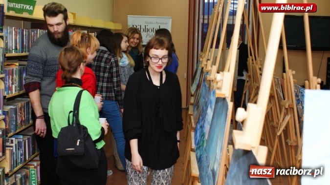 Zdjęcie w galerii na portalu naszraciborz.pl: Liceum Plastyczne i Kontrasty w Galerii Gawra wiadomości z regionu