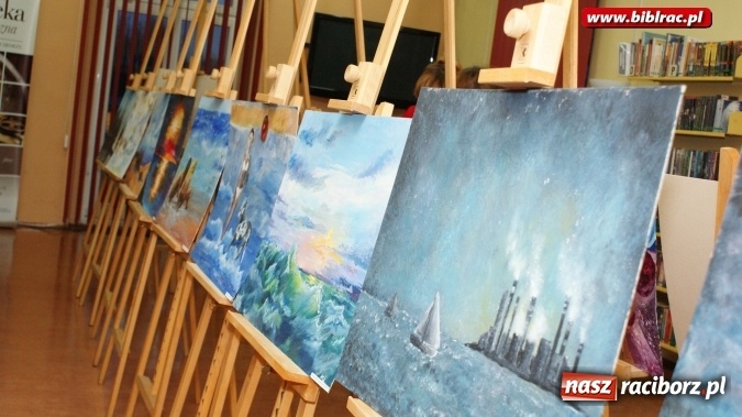 Zdjęcie w galerii na portalu naszraciborz.pl: Liceum Plastyczne i Kontrasty w Galerii Gawra wiadomości z regionu