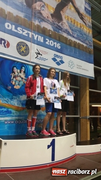 Zdjęcie w galerii na portalu naszraciborz.pl: Pływanie. Magda Modrzejewska ze srebrem  wiadomości z regionu