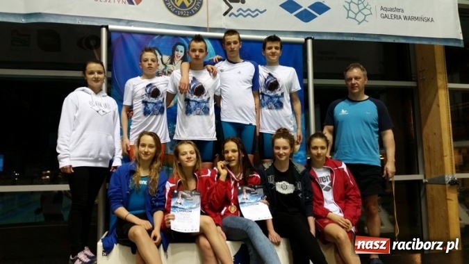 Zdjęcie w galerii na portalu naszraciborz.pl: Pływanie. Magda Modrzejewska mistrzynią Polski, srebro Jarka Lesika, brąz sztafety wiadomości z regionu