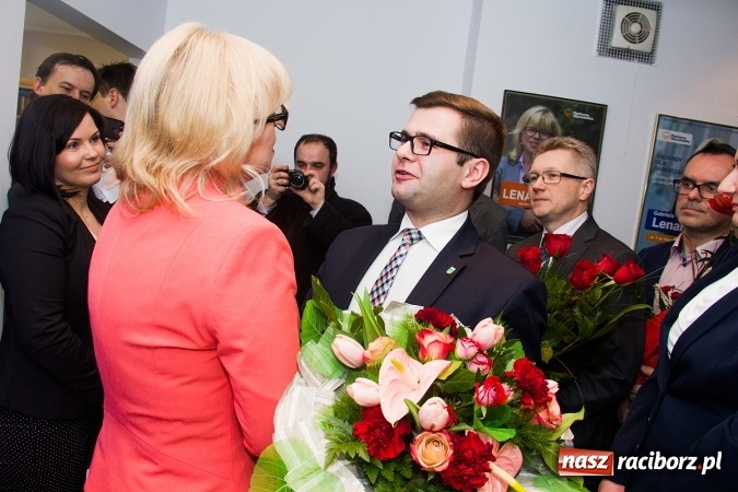 Zdjęcie w galerii na portalu naszraciborz.pl: Oficjalnie otwarcie biura poselskiego Gabrieli Lenartowicz z udziałem Grzegorza Schetyny i samorządowc&oacute;w z regionu wiadomości z regionu