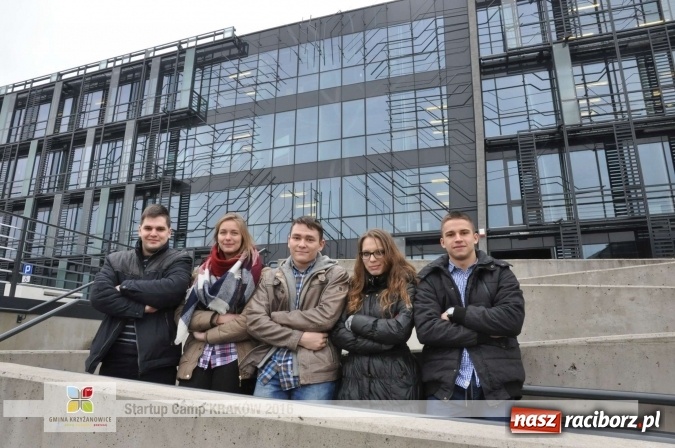 Zdjęcie w galerii na portalu naszraciborz.pl: Młodzież z gminy Krzyżanowice, Raciborza oraz powiatowych Centrów Kształcenia Zawodowego i Ustawicznego wzięła udział w StartUp Camp w Krakowie wiadomości z regionu
