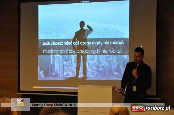 Zdjęcie w galerii na portalu naszraciborz.pl: Młodzież z gminy Krzyżanowice, Raciborza oraz powiatowych Centrów Kształcenia Zawodowego i Ustawicznego wzięła udział w StartUp Camp w Krakowie wiadomości z regionu