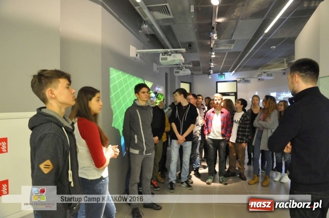 Zdjęcie w galerii na portalu naszraciborz.pl: Młodzież z gminy Krzyżanowice, Raciborza oraz powiatowych Centrów Kształcenia Zawodowego i Ustawicznego wzięła udział w StartUp Camp w Krakowie wiadomości z regionu