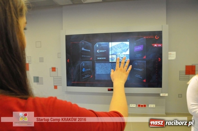 Zdjęcie w galerii na portalu naszraciborz.pl: Młodzież z gminy Krzyżanowice, Raciborza oraz powiatowych Centrów Kształcenia Zawodowego i Ustawicznego wzięła udział w StartUp Camp w Krakowie wiadomości z regionu