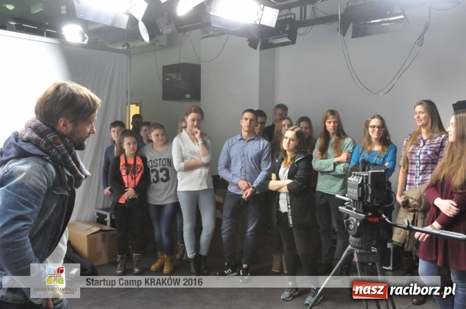 Zdjęcie w galerii na portalu naszraciborz.pl: Młodzież z gminy Krzyżanowice, Raciborza oraz powiatowych Centrów Kształcenia Zawodowego i Ustawicznego wzięła udział w StartUp Camp w Krakowie wiadomości z regionu