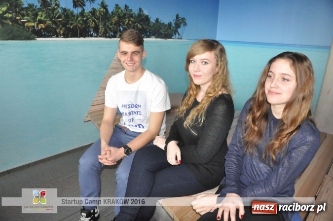 Zdjęcie w galerii na portalu naszraciborz.pl: Młodzież z gminy Krzyżanowice, Raciborza oraz powiatowych Centrów Kształcenia Zawodowego i Ustawicznego wzięła udział w StartUp Camp w Krakowie wiadomości z regionu