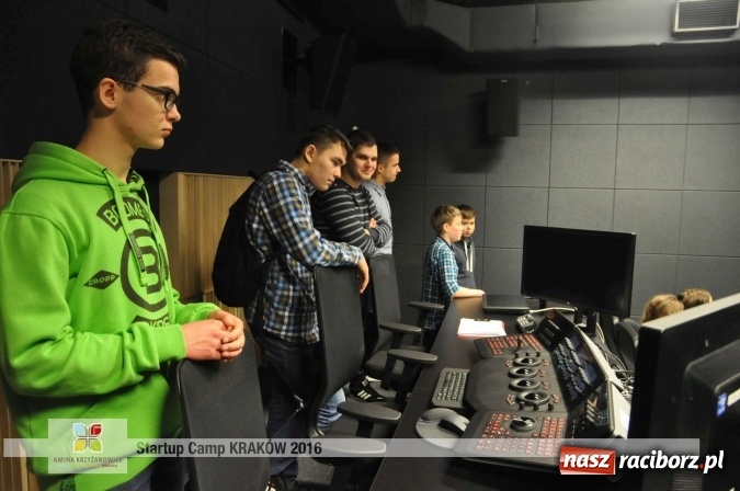 Zdjęcie w galerii na portalu naszraciborz.pl: Młodzież z gminy Krzyżanowice, Raciborza oraz powiatowych Centrów Kształcenia Zawodowego i Ustawicznego wzięła udział w StartUp Camp w Krakowie wiadomości z regionu