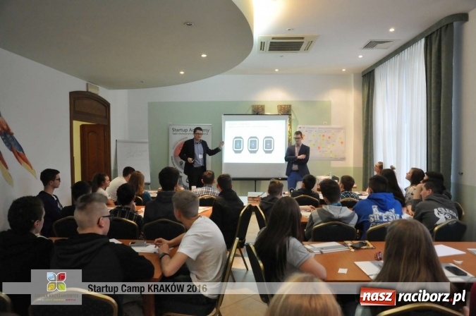 Zdjęcie w galerii na portalu naszraciborz.pl: Młodzież z gminy Krzyżanowice, Raciborza oraz powiatowych Centrów Kształcenia Zawodowego i Ustawicznego wzięła udział w StartUp Camp w Krakowie wiadomości z regionu